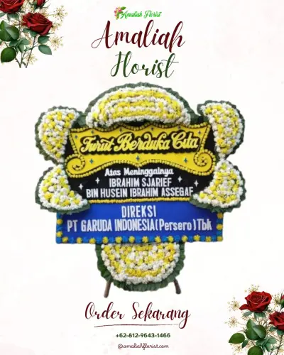 Papan Bunga Duka di Bondolharjo